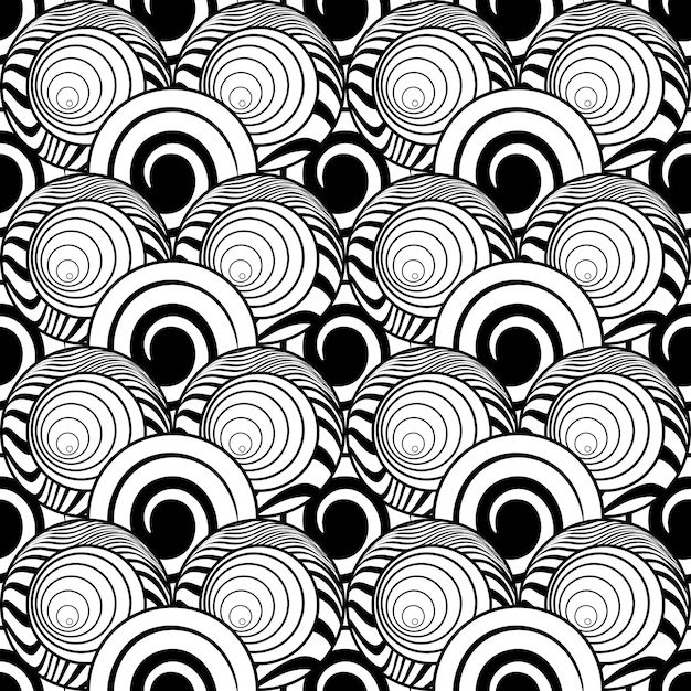 Abstraktes nahtloses Muster strukturierte Hintergrundillustration