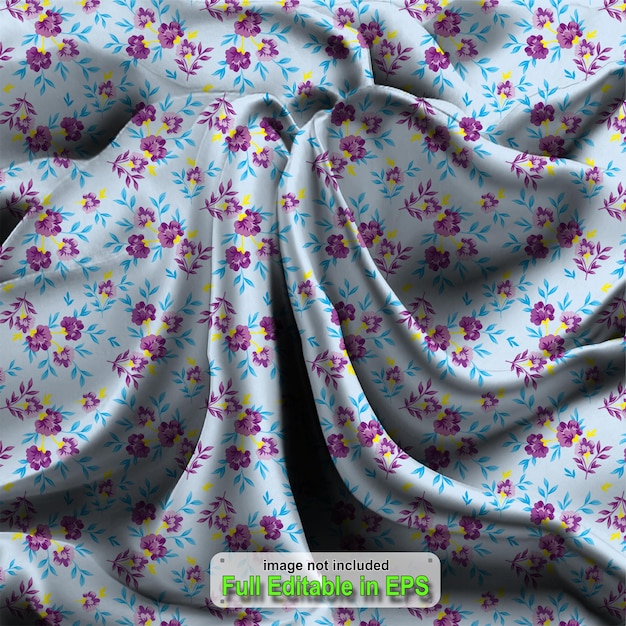 Abstraktes nahtloses Musterdesign mit textilem Hintergrund aus Stoffdruck