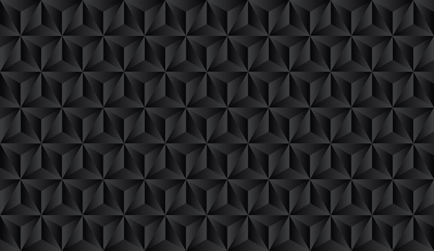 Vektor abstraktes schwarzes geometrisches hintergrundmusterdesign