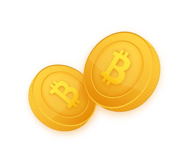 Abstraktes schwarzes Symbol Bitcoin-Austausch Währungssymbol Online-Zahlung Kryptowährung