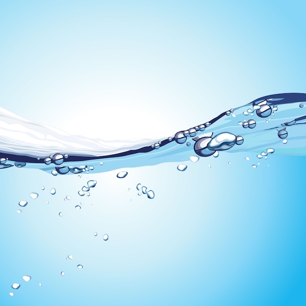 abstraktes Süßwasser