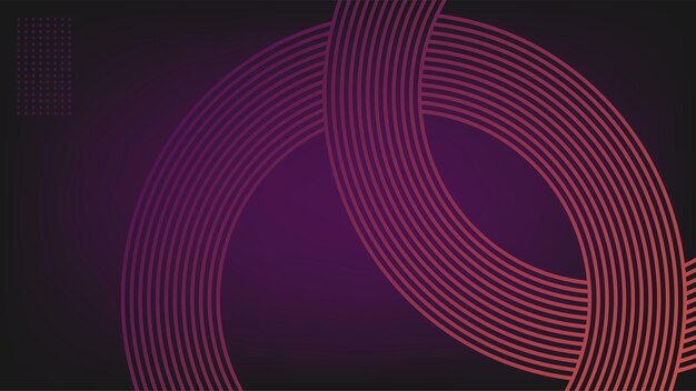 Abstraktes Vektor-Hintergrunddesign mit geometrischer Form und Gradientfarbeffektkomposition