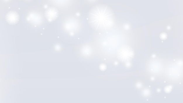 Abstraktes weißes Bokeh mit leuchtendem Hintergrundlicht