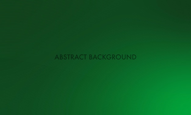 Vektor abstraktes wellenbewegungsmuster und maschenlinie auf dunkelgrünem hintergrund