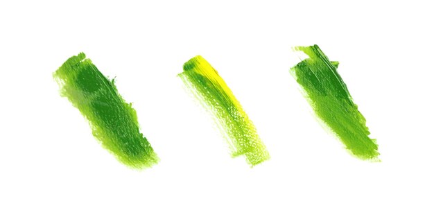 Acryl-Pinselstrich-Vektordesign
