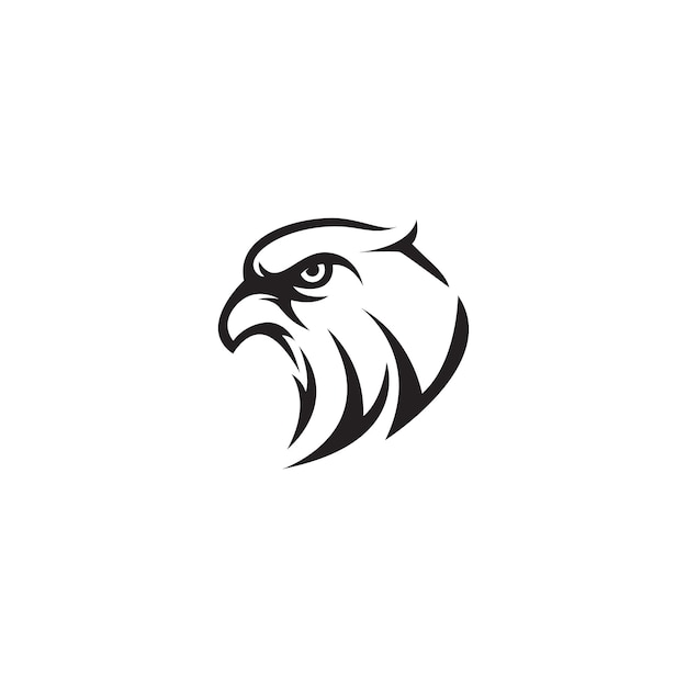 Adler-Silhouette-Logo-Template-Design