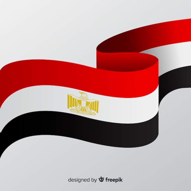 Ägypten nationalflagge