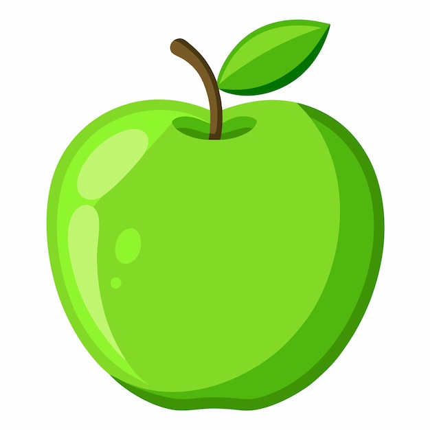 Äpfel und eine ist grün und orange