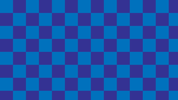 Ästhetische blau schachbrettkarierte gingham-plaid-tartan-hintergrund-illustrationstapete