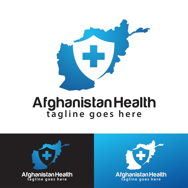 Afghanistan health-logo-design-vorlage