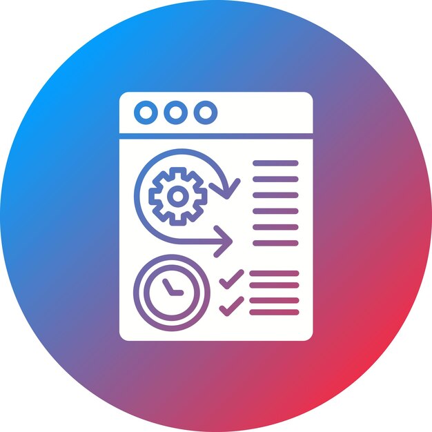 Agile Software-Entwicklung Ikonen Vektorbild Kann für No Code verwendet werden