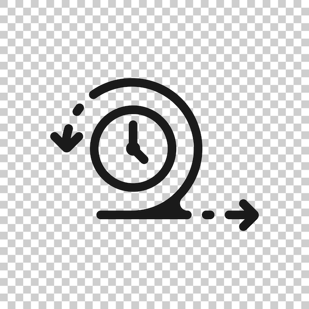 Agile-Symbol im flachen Stil. Flexible Vektordarstellung auf weißem, isoliertem Hintergrund. Pfeilzyklus-Geschäftskonzept