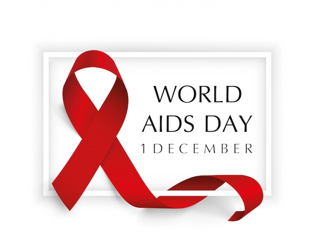 Aids awareness world aids day konzept