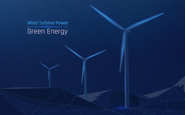 Air Wind Turbine Kraftwerk