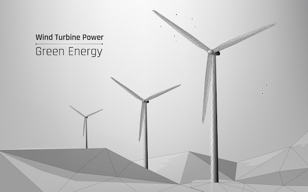 Air Wind Turbine Kraftwerk