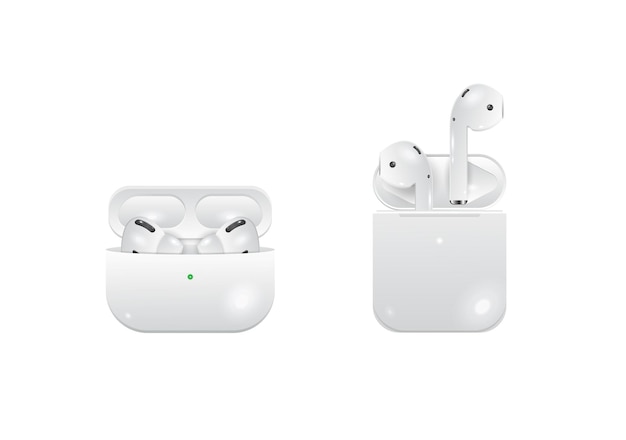 Vektor airpods-paket