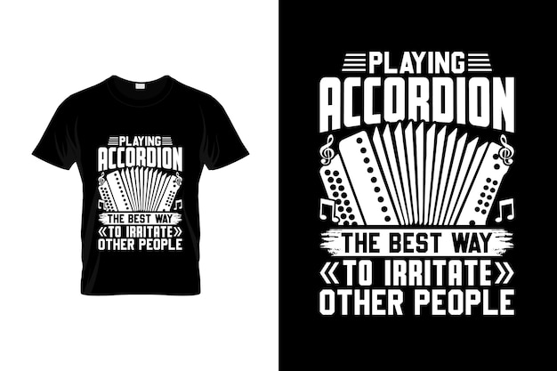 Akkordeon-t-shirt-design