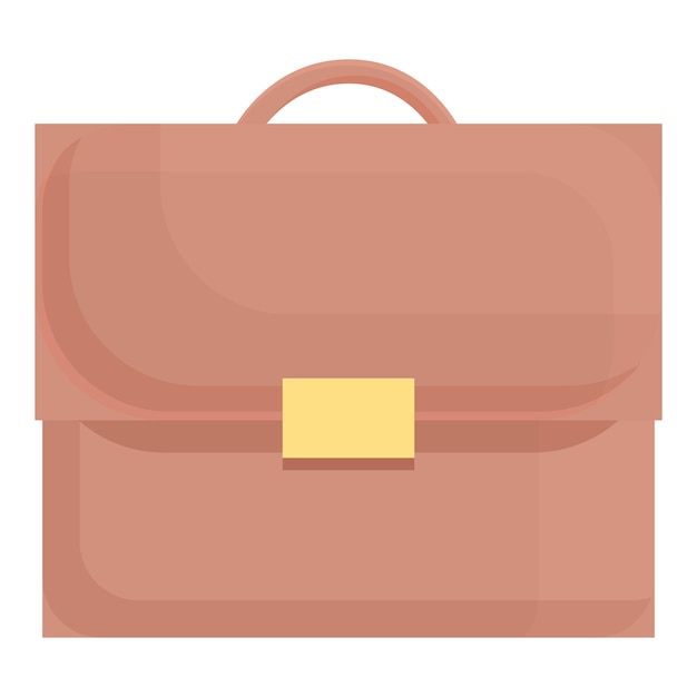 Aktenkoffer-Symbol Cartoon-Vektor Bürokoffer Business-Koffer