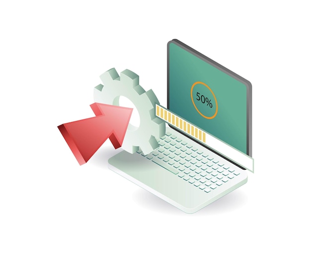 Aktualisierung der Computerprozesstechnologie