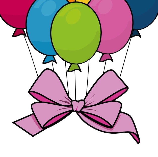 Alles gute zum geburtstag ballons luft party