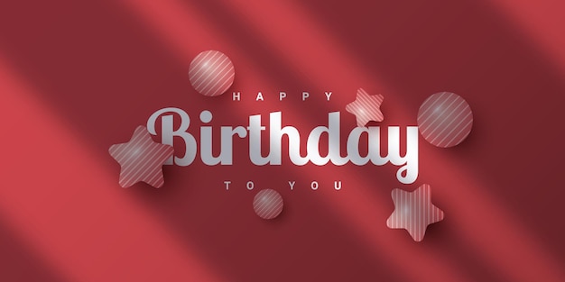 Alles Gute zum Geburtstag Banner Design