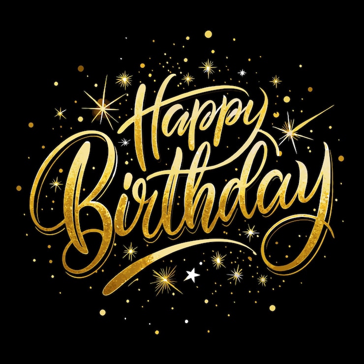 Vektor alles gute zum geburtstag grüße typographie vektor-illustration