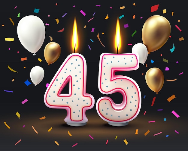 Seite 5 Zum 45 Geburtstag Bilder Kostenloser Download auf Freepik