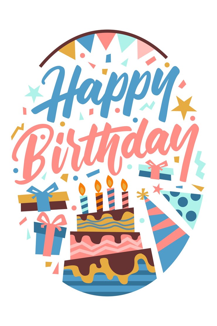 alles Gute zum Geburtstag Karte Einladung