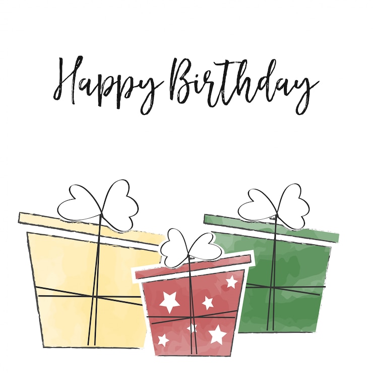 Vektor alles gute zum geburtstag