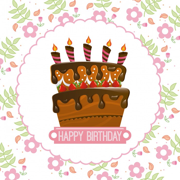 Vektor alles gute zum geburtstag