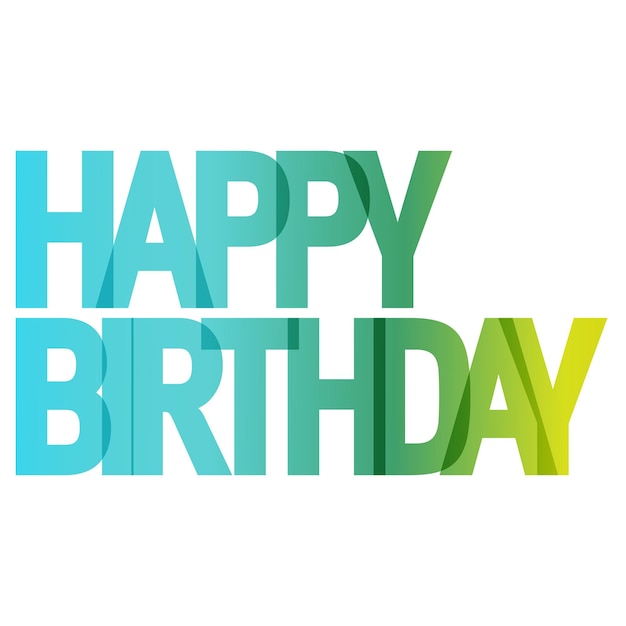 Alles Gute zum Geburtstag
