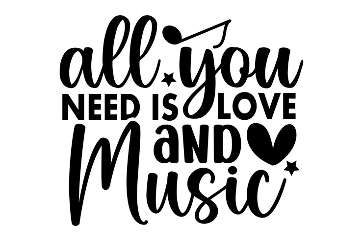 Alles, was du brauchst, ist Liebe und Musik