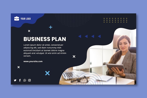 Allgemeine Business-Banner-Vorlage