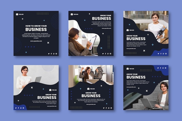 Allgemeine Business Instagram Post Vorlage