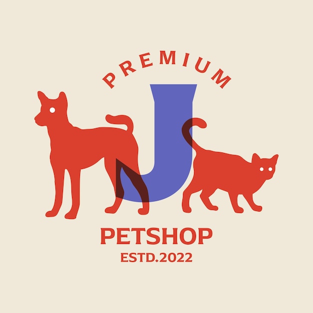 Alphabet j petshop-logo