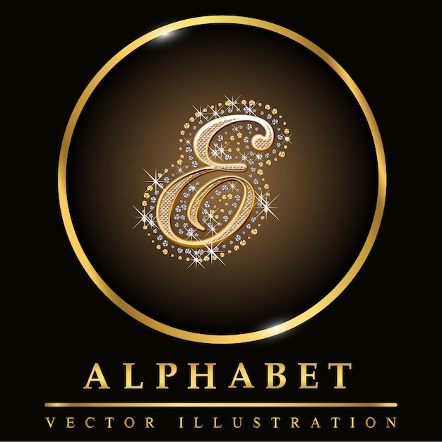 Vektor alphabet-vektorillustrationsdesigns
