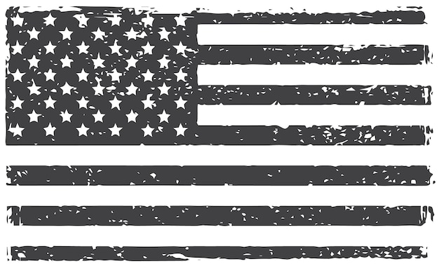 Alte alte amerikanische Flagge.