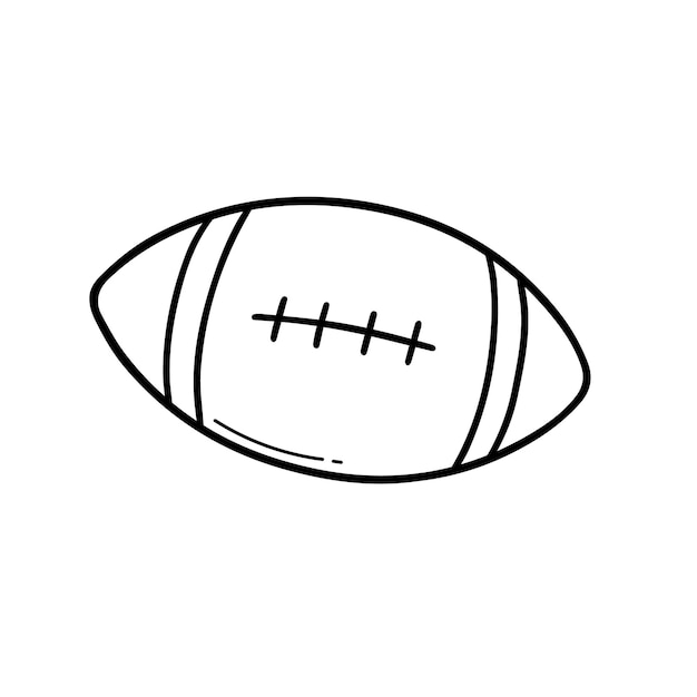 American-Football-Ball-Doodle