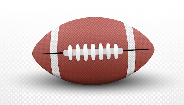 Vektor american-football-ball-konzept