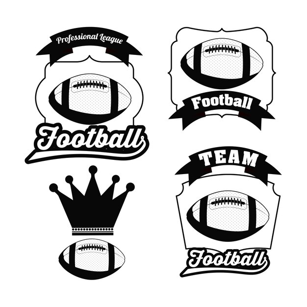 American football design