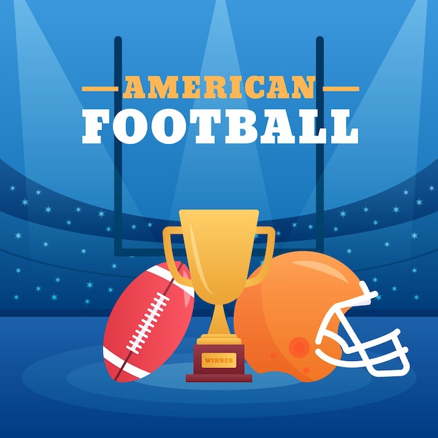 American-football-illustration