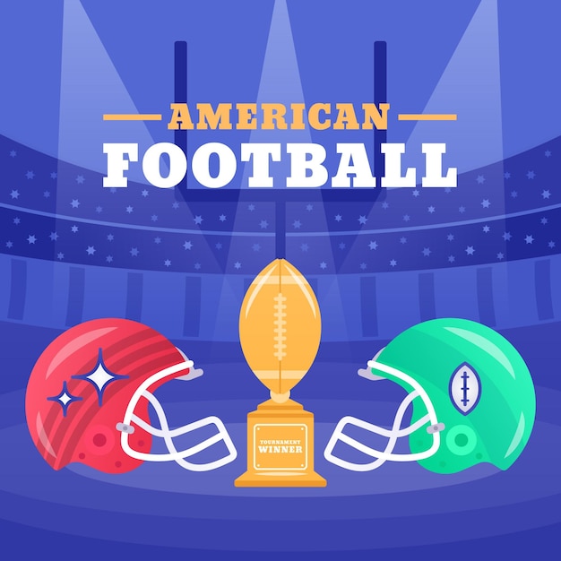 American-football-illustration