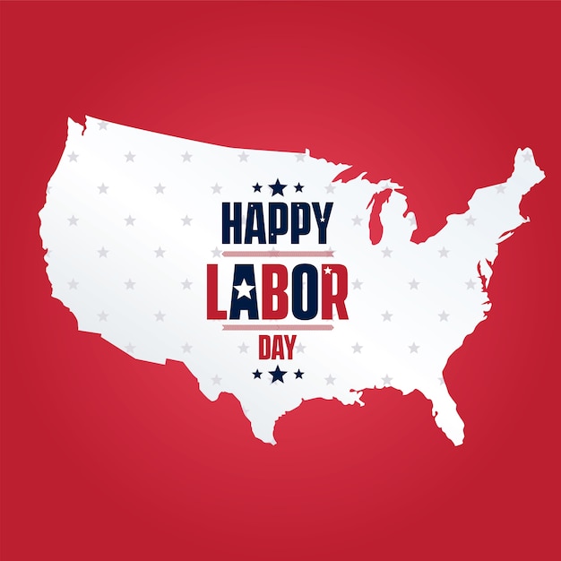 American labor day hintergrund