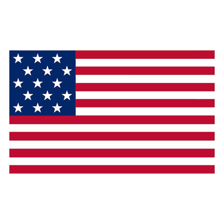 Vektor amerikanische flagge usa flage