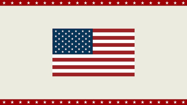 Amerikanische Flagge