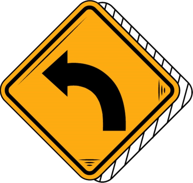 Amerikanisches Straßenschild