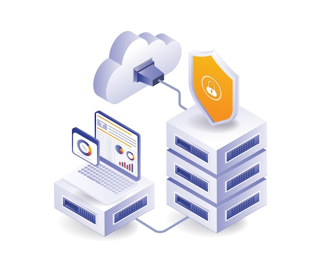 Analyse des Datensicherheitssystems des Servers