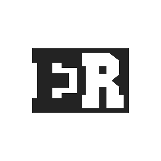 Anfangsbuchstabe ER Logo Design Vorlage ER Logo