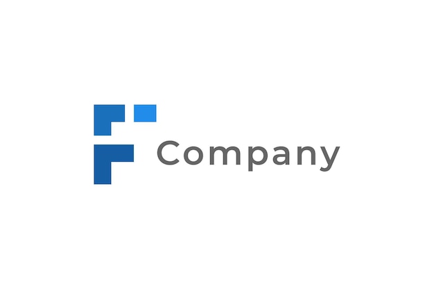 Anfangsbuchstabe f logo anfangsbuchstabe f logo minimalistischer buchstabe f aus einer kombination von zwei pfeilen