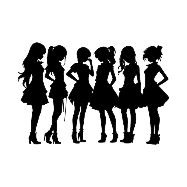 Anime-silhouette-illustration